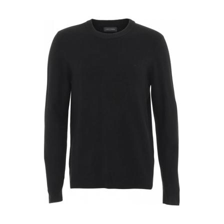 Clean Cut, Toby Plain Stretch Knit Zwart, Heren, Maat:S