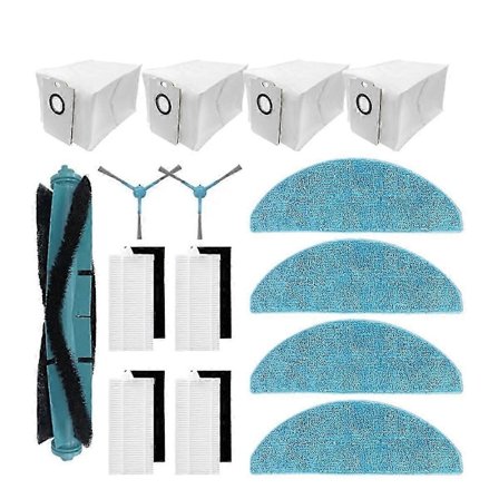 Til Cecotec Conga 7490 / 8290 Immortal Ultra Power Genesis X-Treme Dele Filter Moppe Støvpose