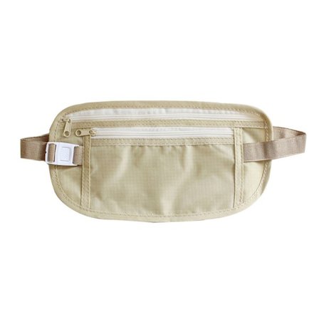 Invisible Travel Waist Packs Fodral för Passport Money Bältesväska