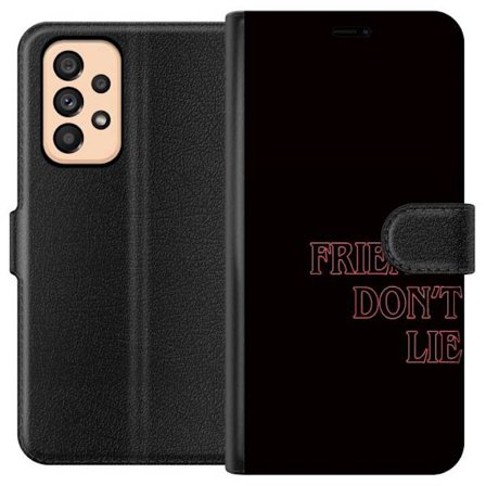 Kompatibel Tegnebogsetui til Samsung Galaxy A53 5G Stranger Things Venner Lyver Ikke