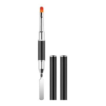 1 PC Dual Ended Nail Art Acryl UV Gel Extension Builder Flower Painting Pen Brush UV Gel Remover