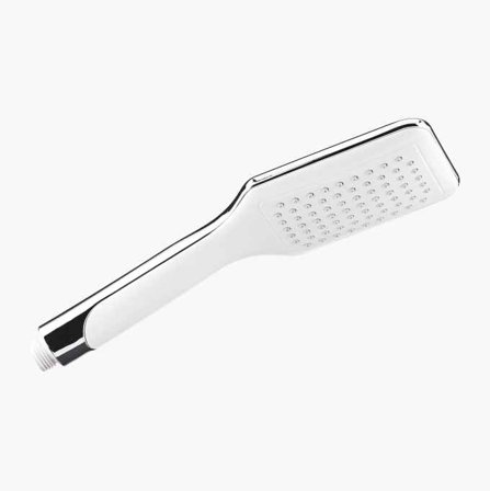 Duschhandtag vit/krom rektangulärt. - Biltema