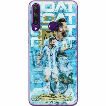 Huawei Y6p Genomskinligt Skal Argentina - Messi
