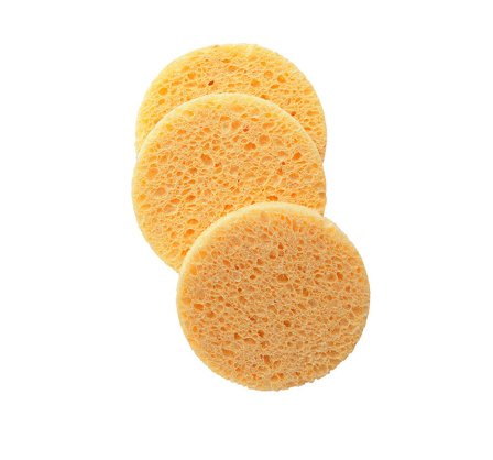 Body Lab BODY LAB facial sponge 3-pack 3 stk., Skincare, Tilbehør Til Ansigtsrens, Rensesvampe