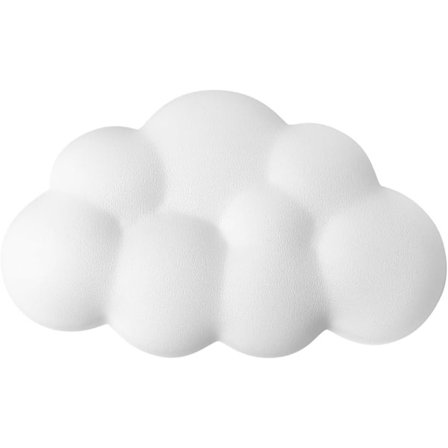 Sky Wrist Rest Pute for Mus Ergonomisk Myk PU Lær Minne Skum Håndleddssmerter Løsning for Kontor Skole Hjem Bærbar & Datamus