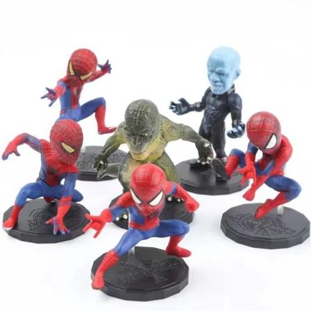 Søt Marvel Ekte Autorisert Spider-Man II Toy Figur Modell