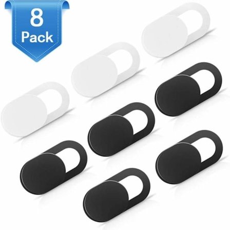Webkameradeksel for bærbar PC, webkameradeksel (8 stk.) ultraftynn passer til Echo Spot