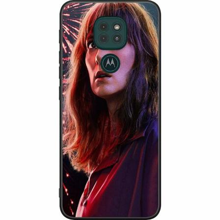 Motorola Moto G9 Play Svart Skal Stranger Things - Joyce Byers