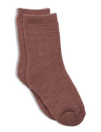 Nmfwaksi Wool Terry Sock Xxii Socks & Tights Socks Vaaleanpunainen Name It