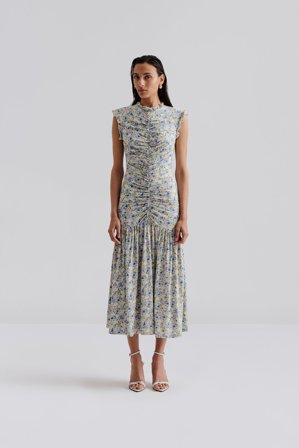 Malina - Agnes midi dress - XL - Ditsy
