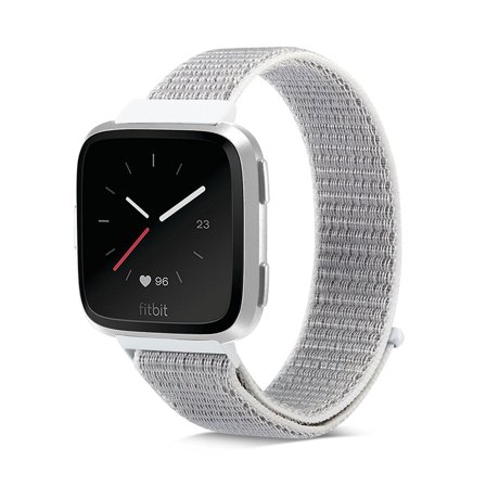 Sport Loop Armband till Fitbit Versa - Ljusgrå | Armband Från Yedi