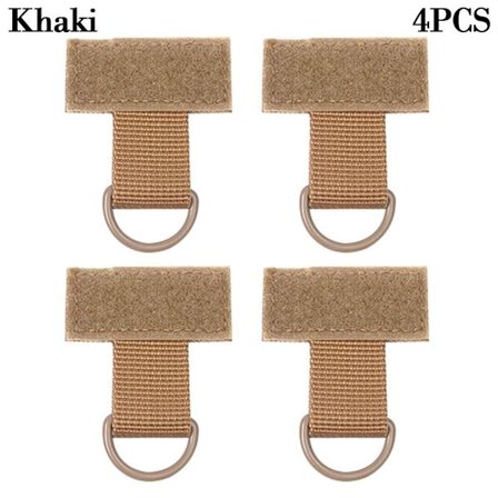 4st Ryggsäck Nyckelring Ryggsäck Spänne KHAKI