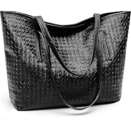 Naisten käsilaukut, muodikkaat olkalaukut, kantolaukut, vegaanista nahkaa, kudottu, työ, koulu, ostosmatkat