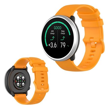 Polar Ignite / Garmin Vivomove 3 silikoninen kellonauha - Keltainen