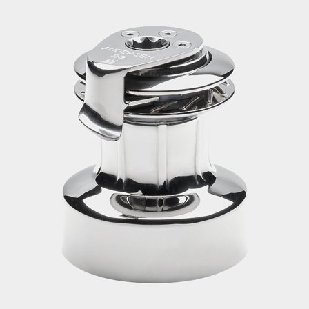 Cabrestante de escota Andersen Full Stainless 28ST FS, autovirante, de 2 velocidades, acero inoxidable, apto para cabo de Ø8 - 14 mm