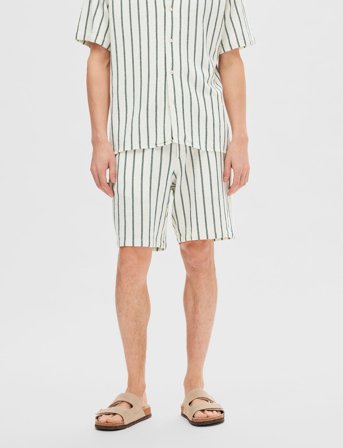 Selected Slhregsal Shorts - Cream - M