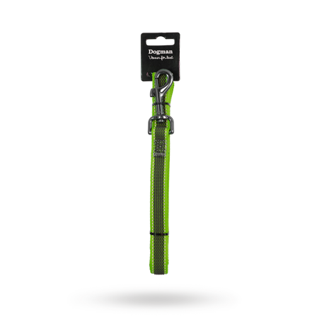 Dogman AntiSlip Koppel Iris 180 cm - Grön - Hundkoppel- För stora hundar