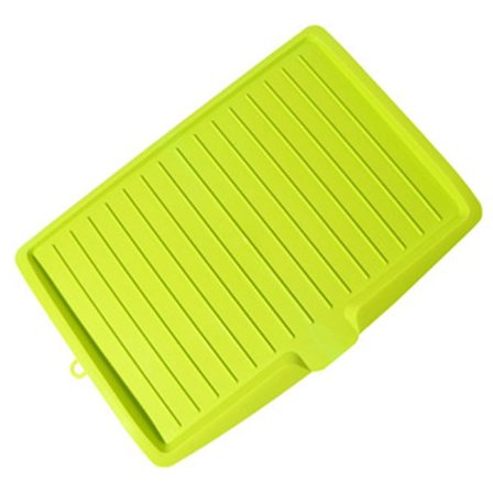 Avløpsstativ Kjøkken Organizer Silikon oppvaskbrett