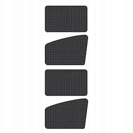 Magnetiska Bilgardiner Svarta Gardiner För Fönster Solskydd