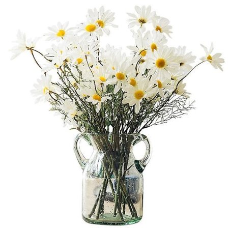 10 buketter kunstige tusenfryd markblomster hundekamille blomster hjem hotell kontor hage håndverk kunst des