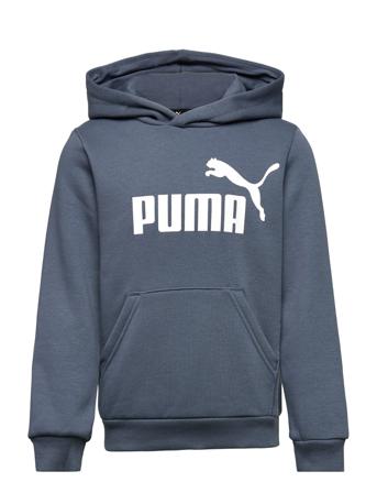 Ess Big Logo Hoodie Fl B Blue PUMA