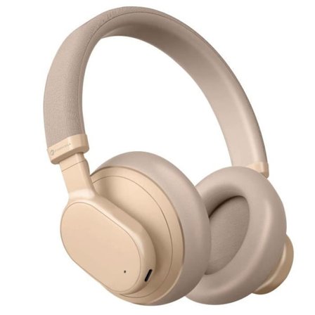 Bluetooth-kuulokkeet - FORCELL - Touch Beat - Kohinanvaimennus - 30 tunnin akunkesto - Beige