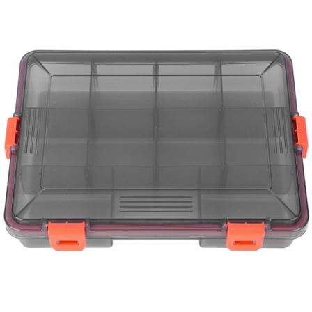 Plastboks for fiskeutstyr med flere rom, vanntett, multifunksjonell