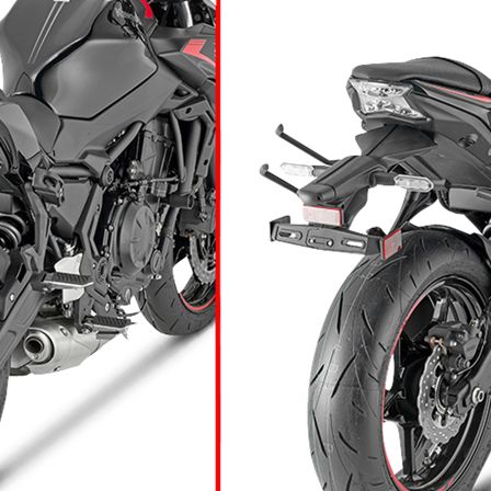 Sidetaskeholdere Givi TR Remove-X - Kawasaki Z 650 2020-2022