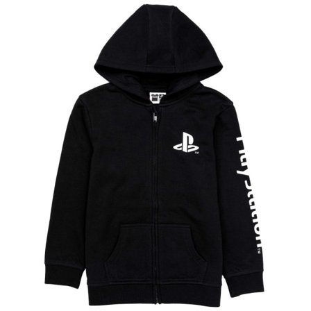 Playstation hoodie för barn/barn 9-10 år svart/whi Black/White/Blue 9-10 Years