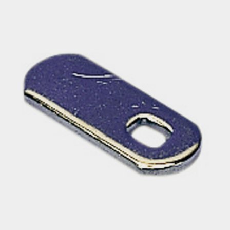 Chapa de fecho Roca, reta, aço inoxidável