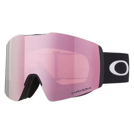Oakley Fall Line L Skoterglasögon Mattsvart Rem Rosa/Svart