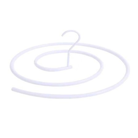 Kierteinen ripustin, erikoistunut peittojen kuivaamiseen. Kierteisten kehysten välillä on riittävästi tilaa, jotta kankaat eivät kosketa toisiaan ja 