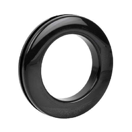 Kirsch Förstärkt Gardinöljett, Easy Fix, 10-pack Gardiner Svart ONESIZE