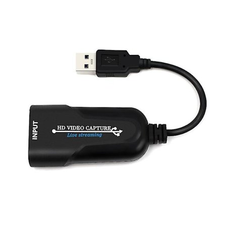 Apture Card Video Capture Card Hdmi Till Usb 1080p Game Capture Card För Undervisning Videokonferens Live Sändning