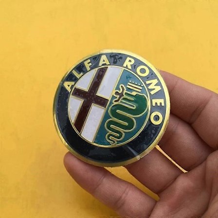 1 stk. 40 mm til ALFA ROMEO 147 156 166 159 Giulia Stelvio 4C 8C GT Rat Badge Emblem Klistermærker biltilbehør JOHX