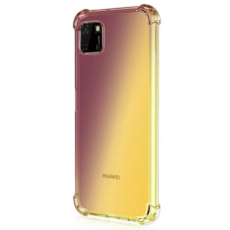Huawei Y5p - Suojakuori silikonista FLOVEME Svart/Guld