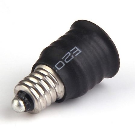 Ny E10 til E14 Base LED Lyspære Adapter Konverter Skruesokkel[CO]