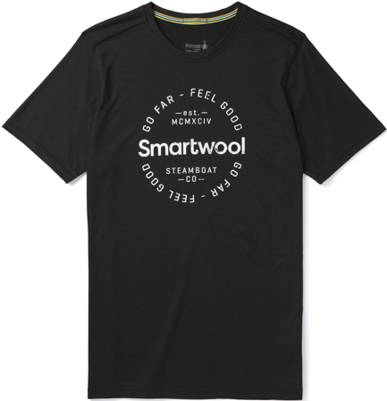 Smartwool M MS150 Go Far Feel Good Tee Black