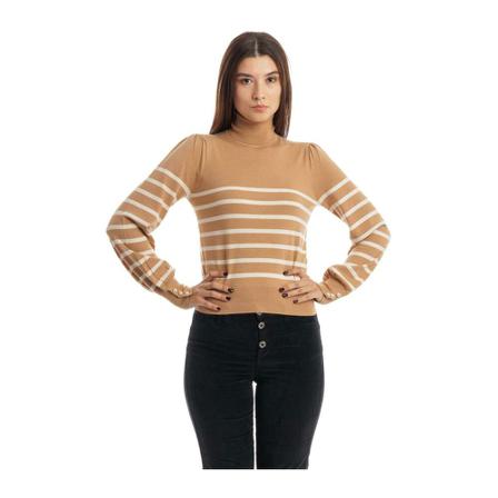 Liu Jo, Turtlenecks Beige, Dames, Maat:M