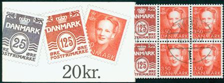 Danmark 1991 - Frimærkehæfte 20 kr. AFA 6 - Stemplet
