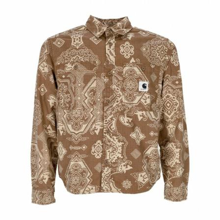 Carhartt Wip long-sleeved shirt Brun, Dame Skjorter