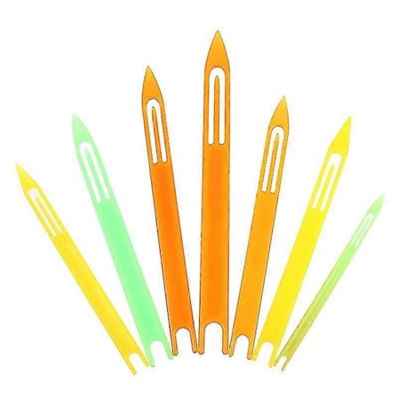 7 stk./sæt Fiskenet Nåle Reparationsnet Line Reparation Vævning Rustfri Skyttel