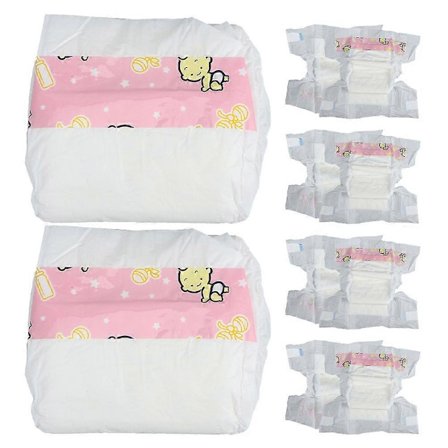 10 stk. Dukke Udklædningsbleer Udskiftningsdukkebleer Til Børn Lade Som Om Legetøj Dekorative Bleer Til Babydukketilbehør Simulationsbleer