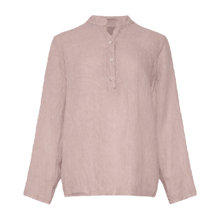 Tiffany Hildur, Blouse, Linen - Dust Lavender Blusar Dam Lila L-XL