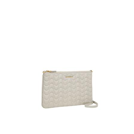 Coccinelle, Cross Body Bags Grijs, Dames, Maat:ONE Size,leer