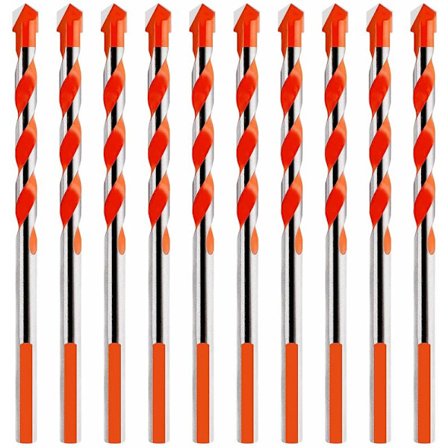 Multifunktionelt trekant-legerings-murstenbor-sæt til fliser,