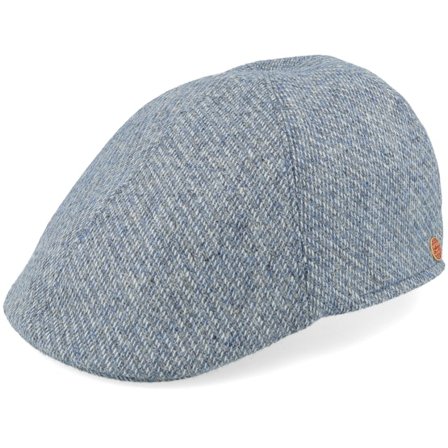 Mayser - Paddy Casual Blue Flat Cap Flatcap Blue Cap - @ Hatstore