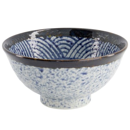 Tokyo design studio Aisai Seigaiha -riisikulho, 600 ml