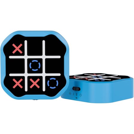 2025 Seneste Model Elektronisk Kryds og Bolle Bolt Spil, 3-i-1 Håndholdt Puslespilkonsol med Lydløs Tilstand, Bærbart Rejsespil til Børn & Voksne