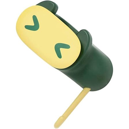 Grønn kost og moppeholder veggmontert kost håndkle krokholder moppeholder selvklebende kroker oppbevaringsarrangør for vaskerom hage garasje skap